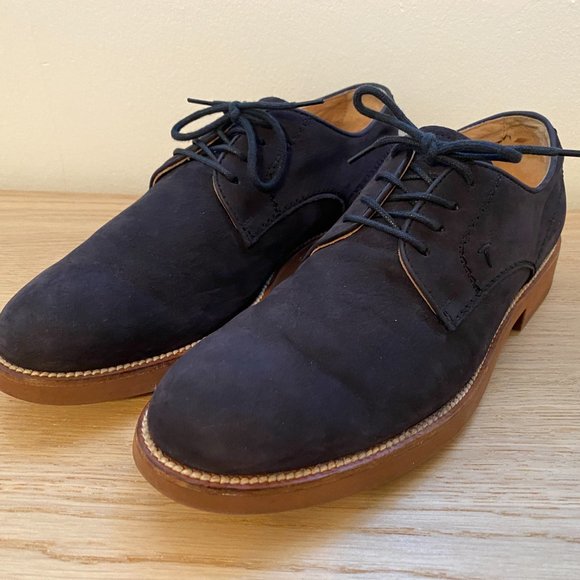 Tod\'s Men\'s Lace up Shoes Navy Suede main image 5